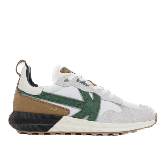 KAOTIKO | SNEAKERS HOMBRE | VANCOUVER OFF WHITE/GRASS GREEN | VERDE