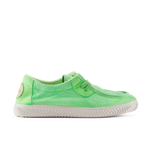 DUUO | WALLABEE MUJER | ONA WALABY WASHED 049 (VERDE FLUOR 79 ) | VERDE