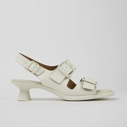 CAMPER | 妇女凉鞋 | DINA WHITE NATURAL | 白色的