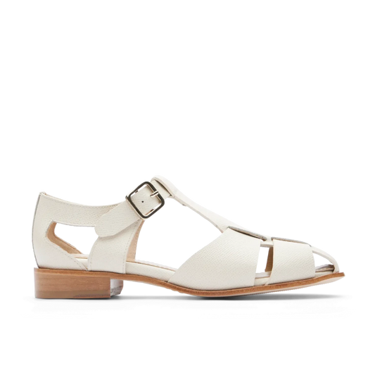 LOTTUSSE | WOMEN'S SANDALS | CLAIRE OFF WHITE | WHITE