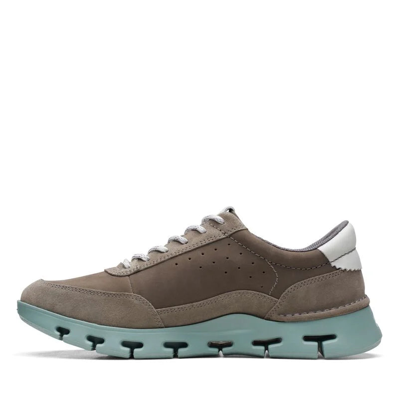 Sneakers De La Marca Clarks Para Hombre Modelo Nature X One Grey CombiEn Color Gris