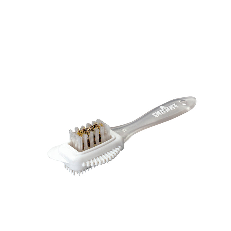 PEDAG | SHOE CARE | MIXED SUEDE SHOES BRUSH | WHITE
